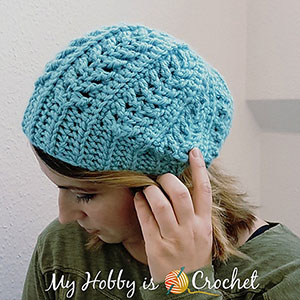 Go with the Flow Hat | Featured at Tuesday Treasures #19 via @beckastreasures with @Myhobbyiscroche | #crochet