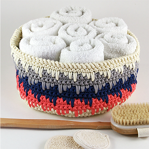 Himalayan Basket | Featured at Tuesday Treasures #30 via @beckastreasures with @patternparadise | #crochet
