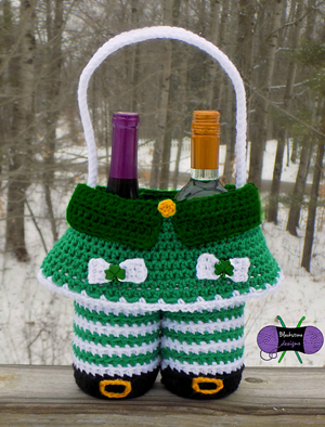 Lady Leprechaun Gift Basket | Friday Feature #5 via @beckastreasures with @sobladesigns #crochet