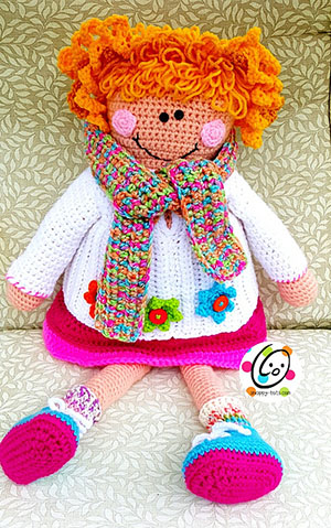 Miss Super Snappy - Crochet Pattern by @SnappyTots Featured at Snappy Tots - Sponsor Spotlight Round Up via @beckastreasures | #fallintochristmas2016 #crochetcontest #spotlight #crochet #roundup