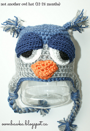 Not Another Owl Hat - Crochet Pattern by @OombawkaDesign | Featured at Oombawka Design - Sponsor Spotlight Round Up via @beckastreasures | #fallintochristmas2016 #crochetcontest #spotlight #crochet #roundup
