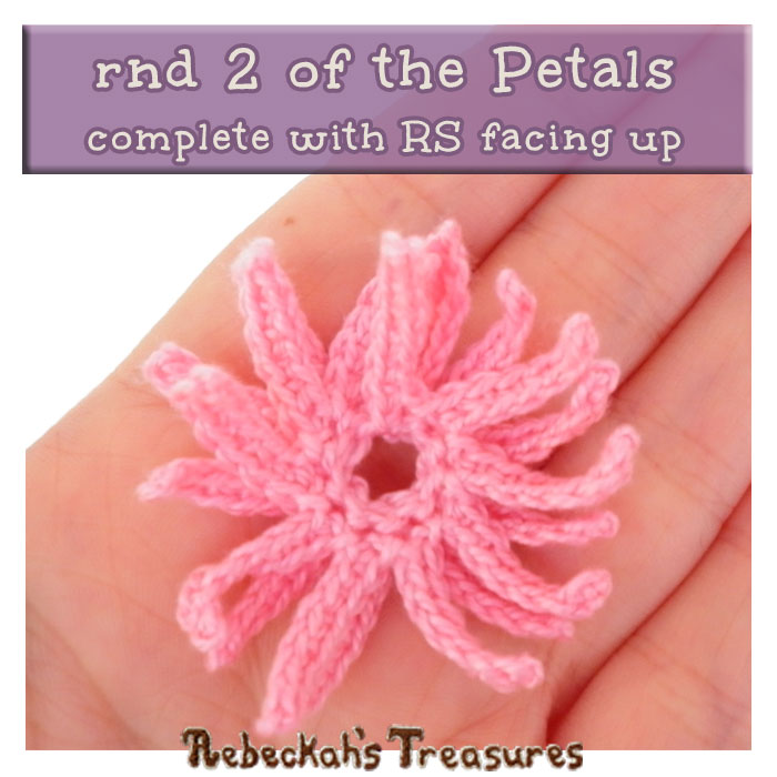 WIP Picture 4 | Petals of the Dainty Daisy COMPLETED via @beckastreasures | FREE Pencil Topper / Finger Puppet Crochet Pattern!