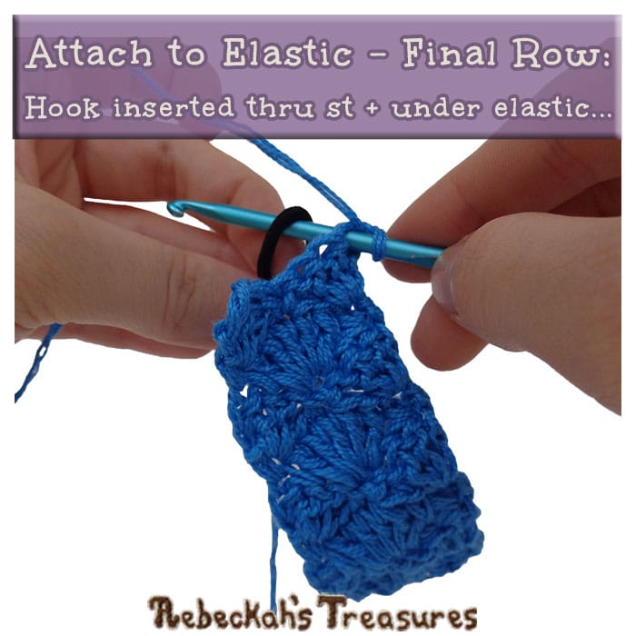 WIP Picture 4 | Pebble Bobbles Headband by @beckastreasures | Limited Time Free Crochet Patterns for A Designer's Potpourri Year-Long CAL with @countrywillow12, @crochetmemories, @Sherrys2boyz & @ArtofaDG | #headband #crochet #pattern #holidaygift #stashbuster | Join today!