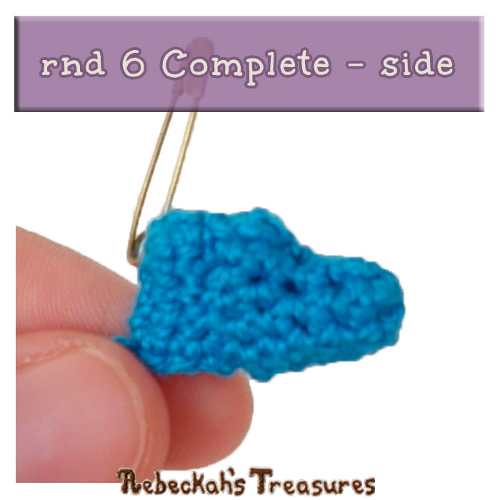 WIP Picture 11 | Pony Base rnd 6 Complete - Side View via @beckastreasures | FREE Pencil Topper / Finger Puppet Crochet Pattern!