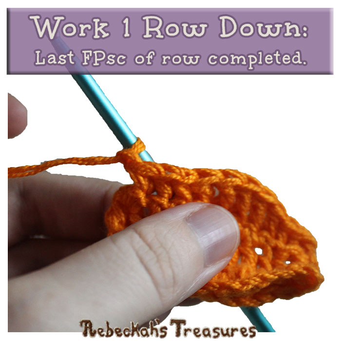 18 WIP Picture | Autumn Treats Pumpkin Coaster by @beckastreasures | Free Crochet Pattern for A Designer's Potpourri Year-Long CAL with @countrywillow12, @crochetmemories, @Sherrys2boyz & @ArtofaDG | #pumpkin #crochet #coaster #autumn | Join today!