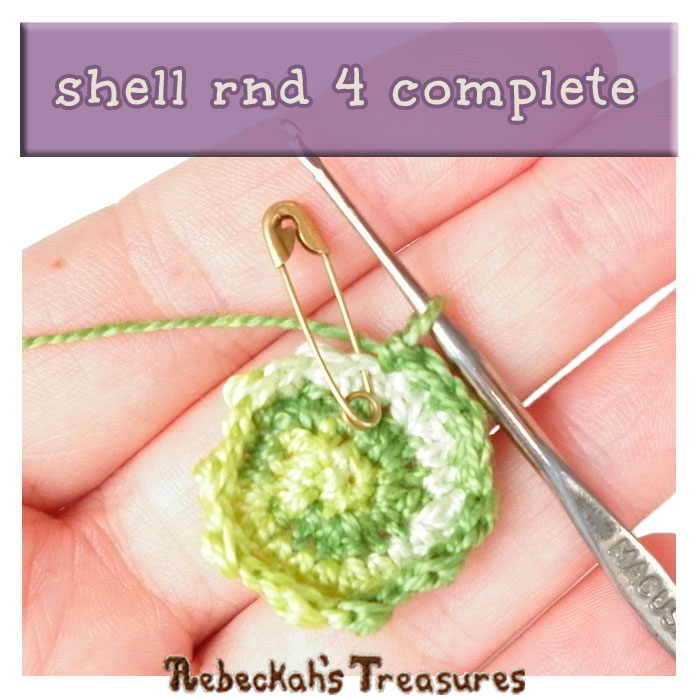 WIP Picture 13 | Crocheting the Turtle's Shell via @beckastreasures | FREE Pencil Topper Crochet Pattern!