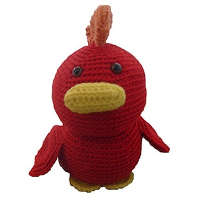 Brian the Rooster | 2017 Year of the Rooster Crochet Pattern Round Up by @beckastreasures with @FreshStitches