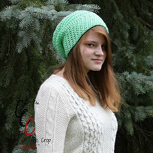 Round Slouchy Hat | Friday Feature #15 via @beckastreasures with @COTCCrochet #crochet | See the latest designer features here: https://goo.gl/UIvoYx OR SIGN UP to get featured at Rebeckah's Treasures here: https://goo.gl/xjDP52 #crochet