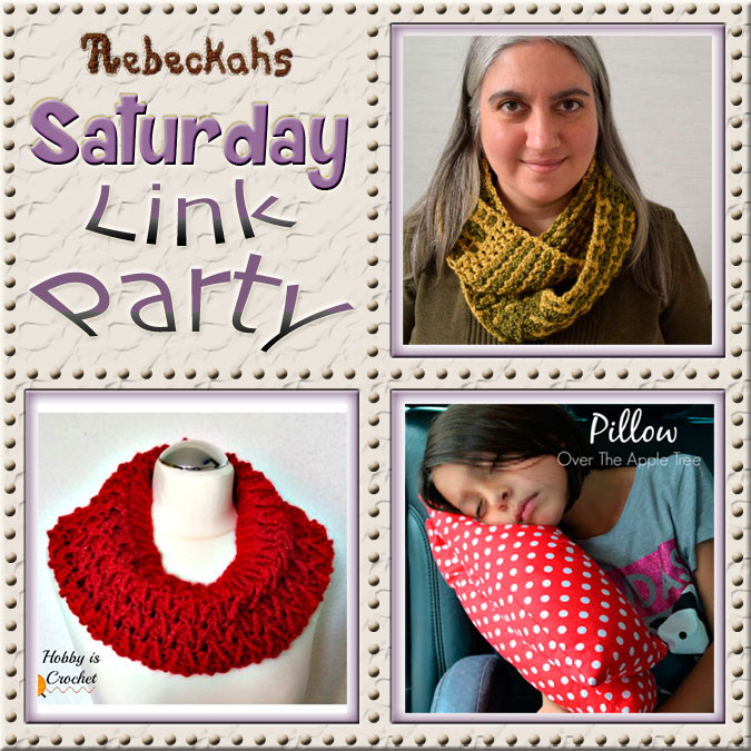 Increase your reach, make new friends and have some fun with Rebeckah's 55th Saturday Link Party via @beckastreasures | Featuring @UCrafter & @Myhobbyiscroche | Join the party any day from Saturday to Friday! Ends August 5th, 2016.