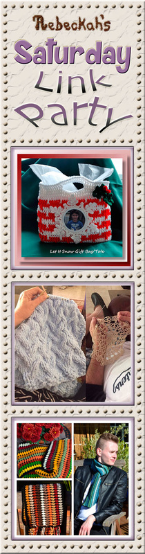 Saturday Link Party #65 via @beckastreasures with @crochetmemories @Kekibird / @DoriCrafts of #HobbiesUpToHere & @#AtelierMarie-Lucienne | Come see 3 awesome project features, and JOIN us for an all NEW link party today! | #linkparty #crochet #knit #crafts #recipes #diy #howto #tutorials #patterns | *Party #65 ends Friday, December 16th, 2016. Join the latest parties here: https://goo.gl/uUHihU