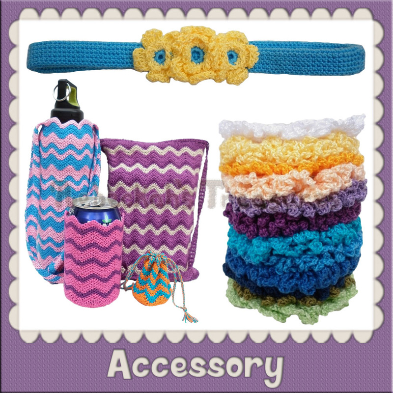 Accessory Crochet Patterns by @beckastreasures