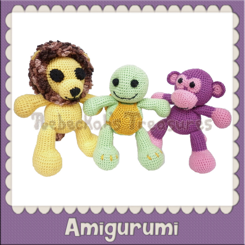Free Amigurumi Crochet Patterns by @beckastreasures
