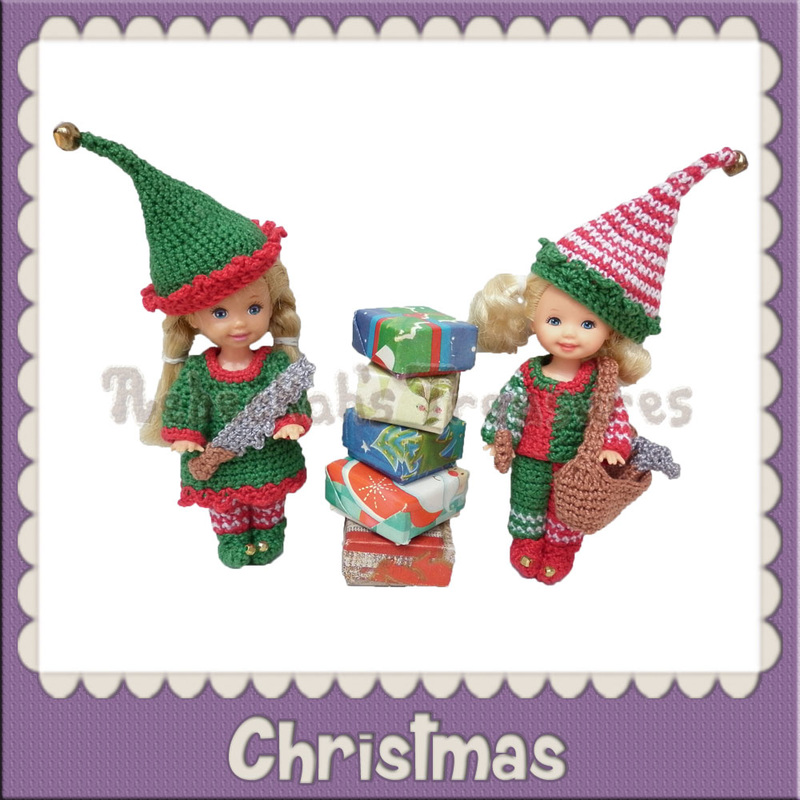 Christmas Crochet Patterns by @beckastreasures