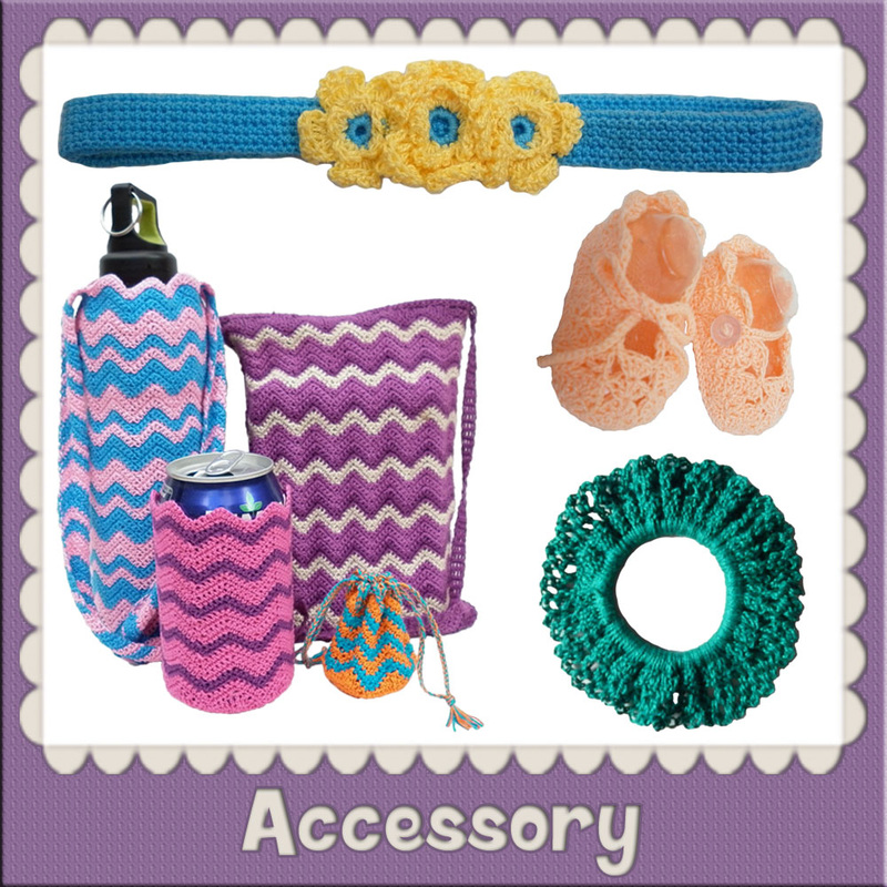 Free Accessory Crochet Patterns by @beckastreasures