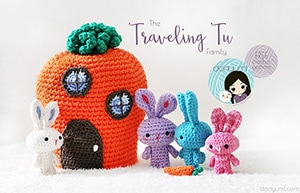 The Traveling Tu Family | Featured at Tuesday Treasures #32 via @beckastreasures with #Doriyumi | #crochet
