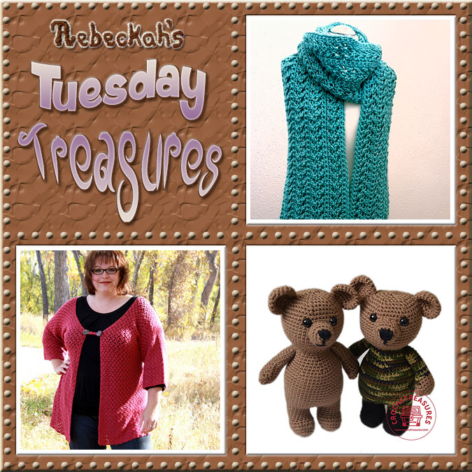 Tuesday Treasures #21 via @beckastreasures with @Myhobbyiscroche @Marly_Bird & @anabelletracy | Come see 3 popular crochet pattern designs of today!