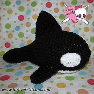 Orca - Free Crochet Pattern by @foreverstitchin | Featured at Forever Stitchin - Sponsor Spotlight Round Up via @beckastreasures | #fallintochristmas2016 #crochetcontest #spotlight #crochet #roundup